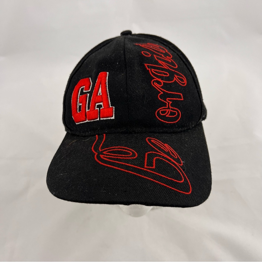 GA Black and Red Men's Cap - NOT FOR SALE